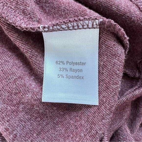 Sahalie Red Long Sleeve Exposed Seam Dress Size Small - Picture 12 of 14